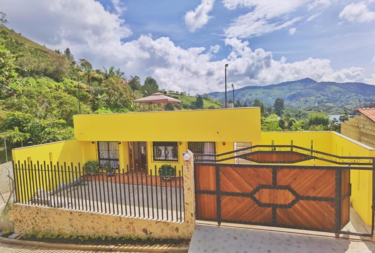 Hermosa Casa De Campo En Guatapé Exteriör bild